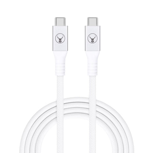 Bonelk USB-C to USB-C Long-Life Cable 20Gbps /240W - 2 metre (White)